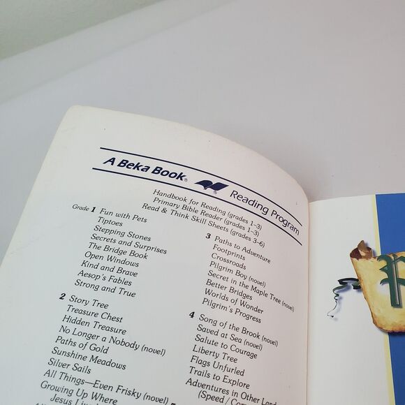 Lot Of 4 Abeka 3rd Grade Readers 3.1, 3.5, 3.6, 3.8 - Pilgrims P Water Damaged - Picture 8 of 13